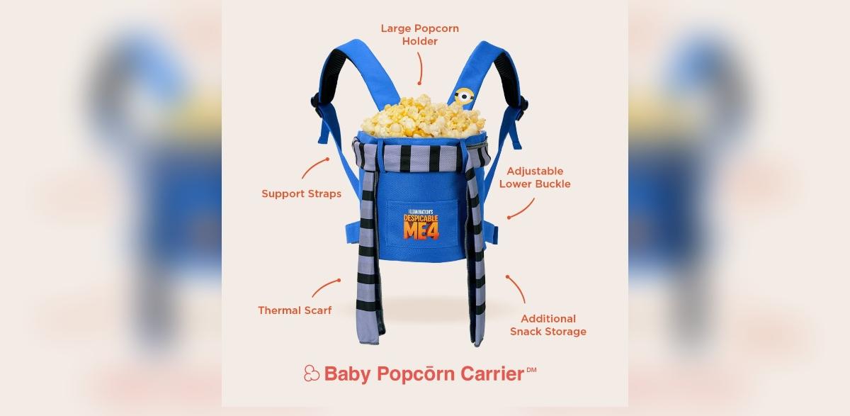 Despicable Me 4 popcorn bucket