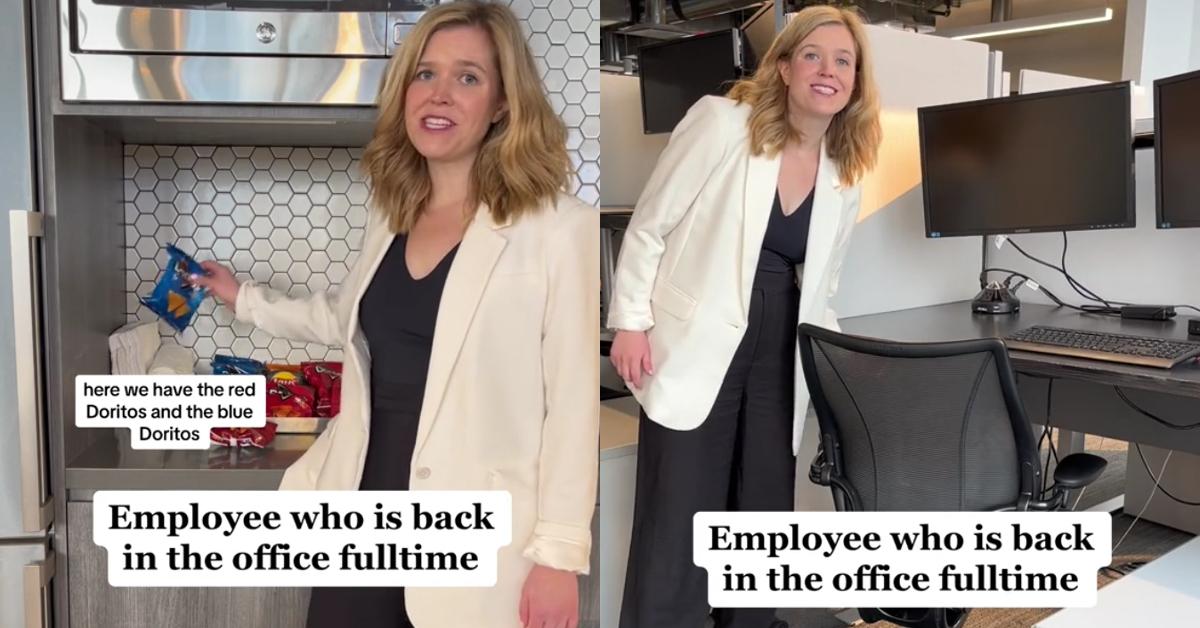 Employee Jokes About How “Great” It Is to Be Back in the Office