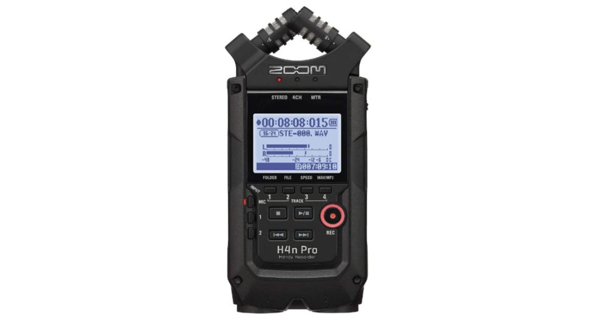 Zoom H4n Pro 4-Track Portable Recorder