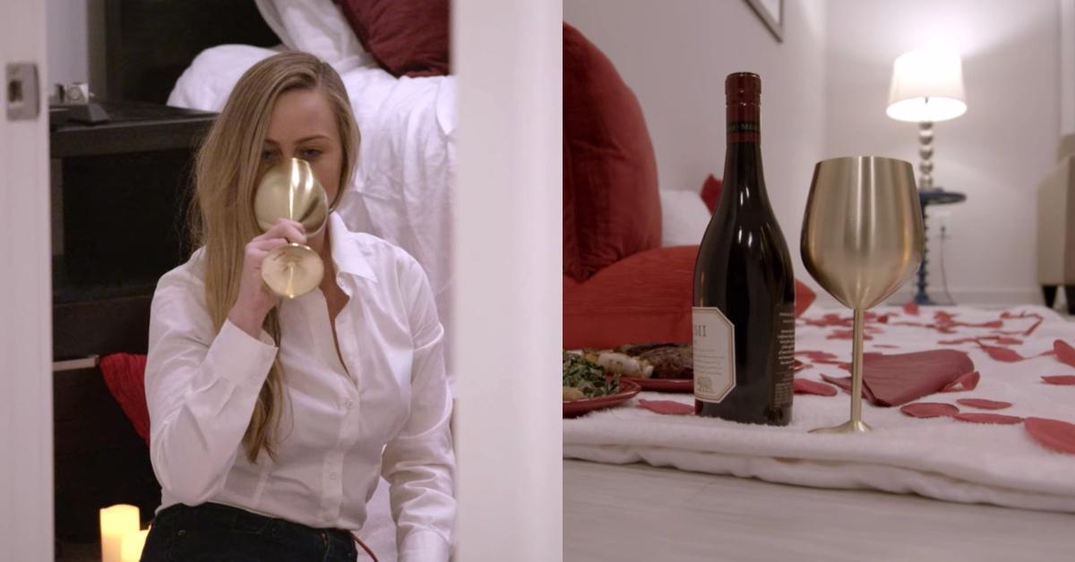 Where To Buy The 'Love Is Blind' Gold Wine Glasses