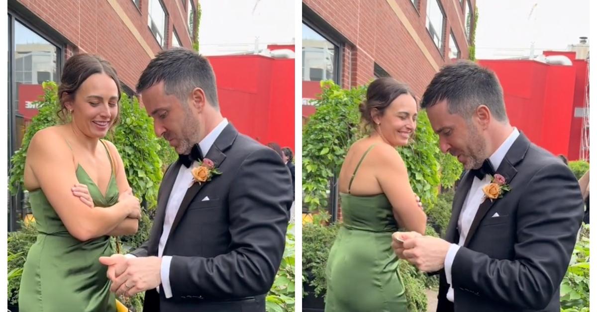 Bridesmaid on TikTok Named Shelbeo Goes Viral Hugging Groom