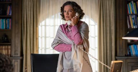 Heather Langenkamp as Dr. Georgia Stanton in episode 110 of The Midnight Club