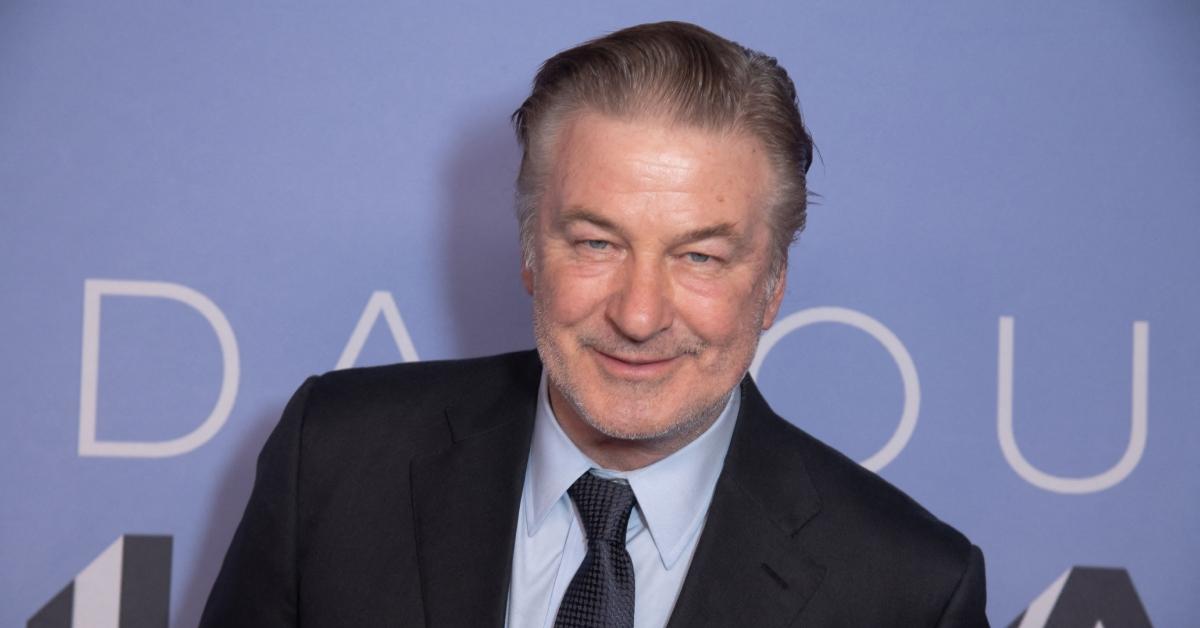 Alec Baldwin on the red carpet