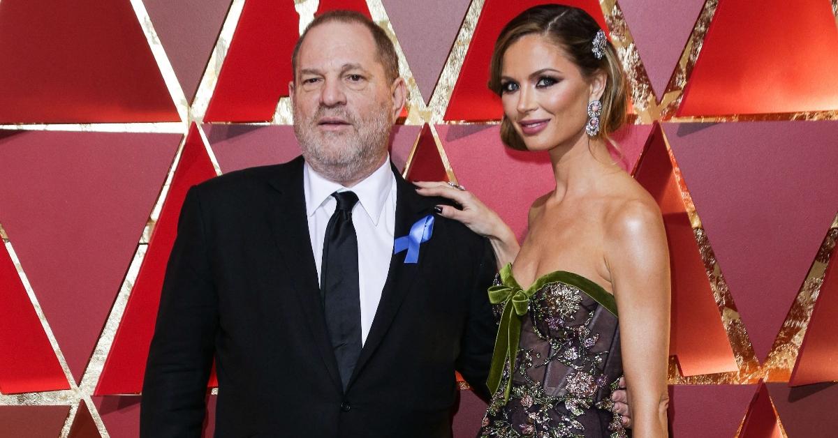 Harvey Weinstein with ex-wife Georgina Chapman