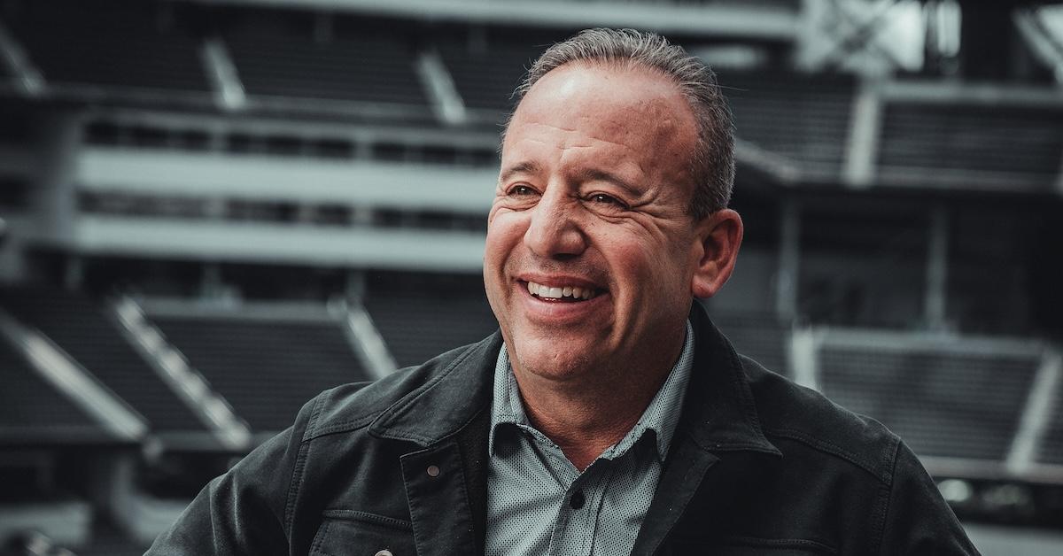 David Meltzer headshot in football stadium