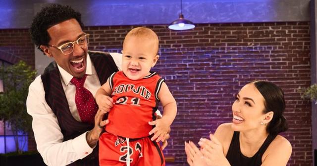 Nick Cannon and Bre Tiesi with their son Legendary Love Cannon in a photo uploaded on Bre's Instagram on May 21, 2023.