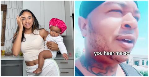 morgan bailey tiktok baby daddy