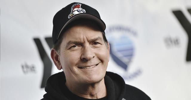 Charlie Sheen at the premiere of California Strong Drive In Night at Calimigos on May 22, 2021