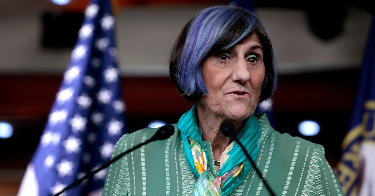 Who is the congresswoman with purple hair meet rosa delauro