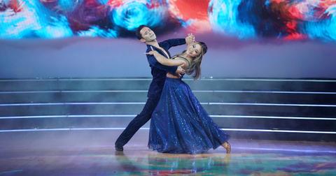 Suni Lee and Sasha Farber