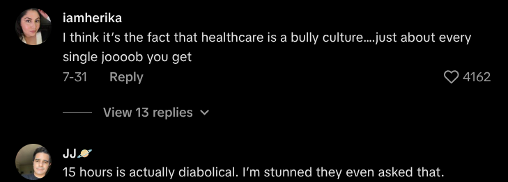 nurse doesnt care about being professional