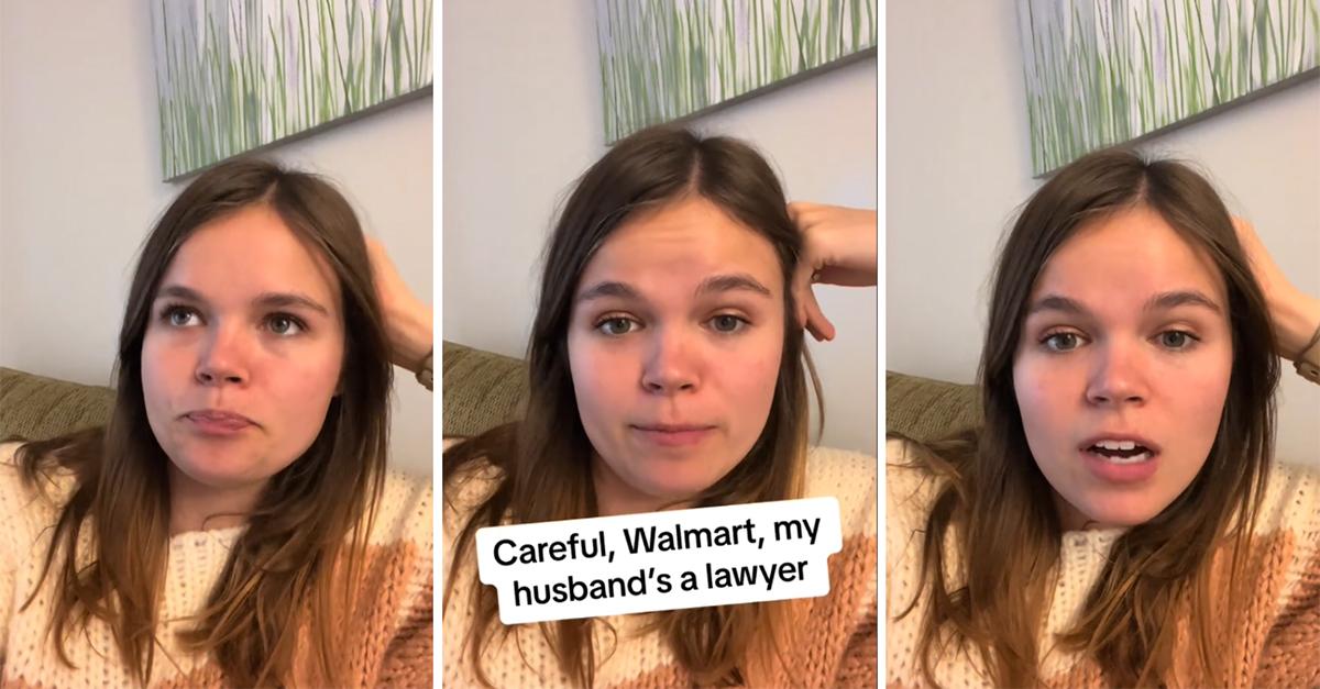 Woman Can't Leave Walmart Without Receipt