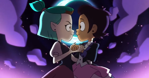 Amity and Luz in 'The Owl House'