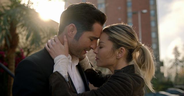 Lucifer and Chloe.