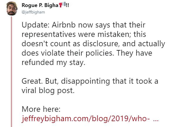 airbnb host