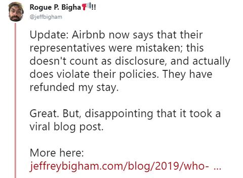 airbnb host