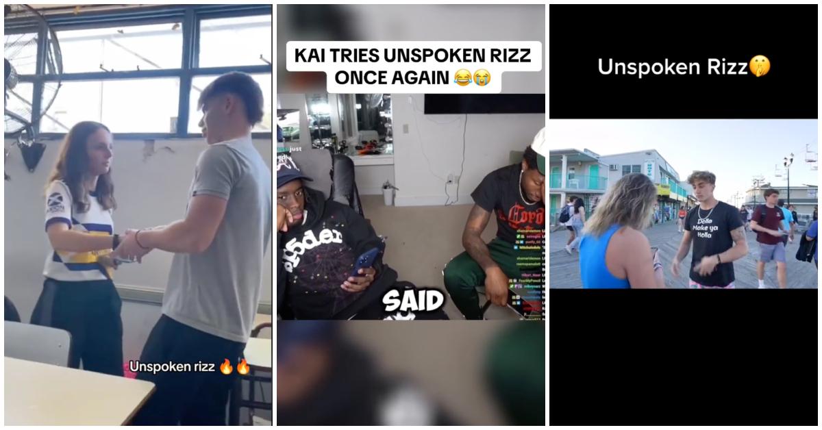 unspoken rizz on tiktok