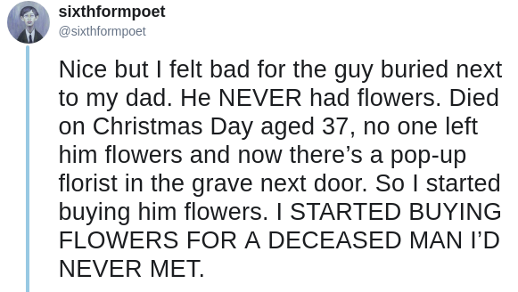 flowers for stranger