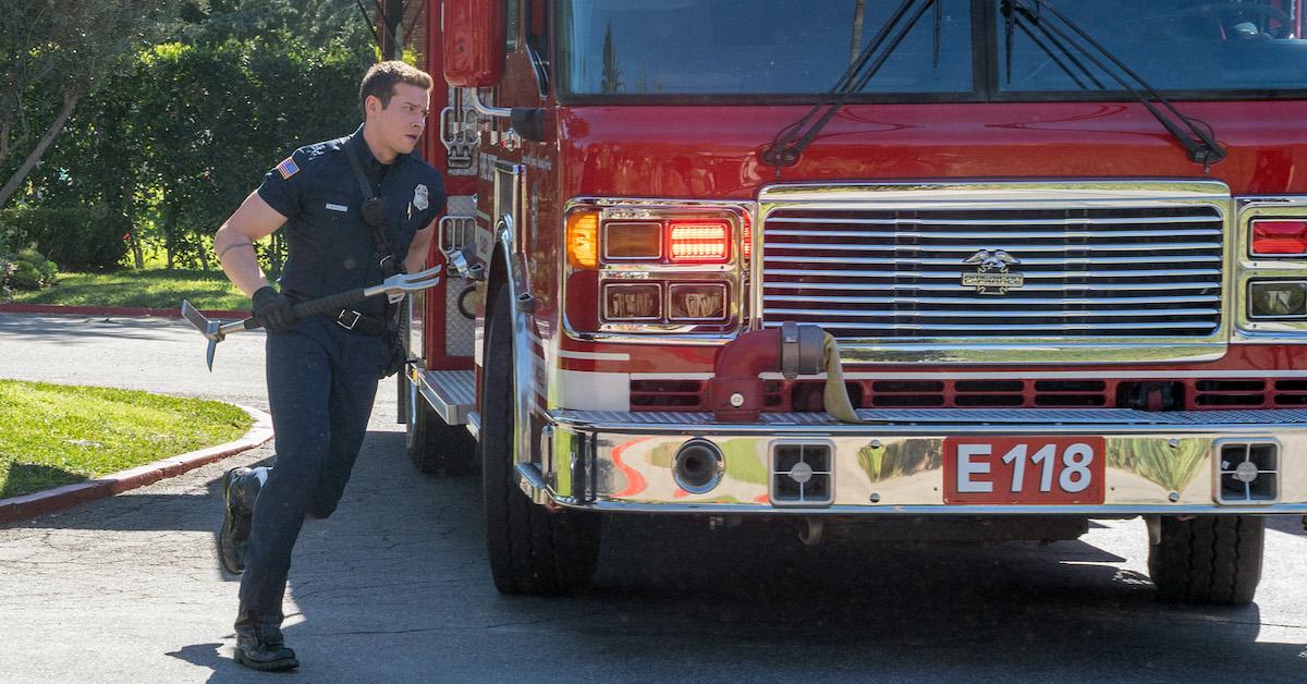 Oliver Stark as Buck in '9-1-1' Season 6, Episode 15