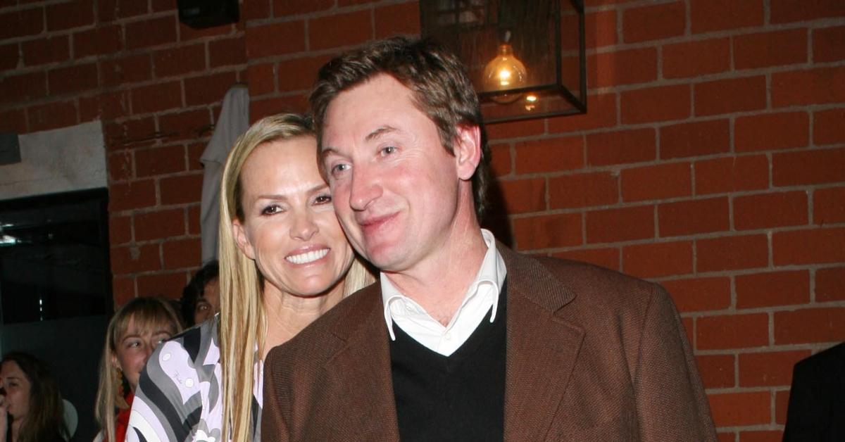 Wayne Gretzky and his wife Janet Jones Gretzky