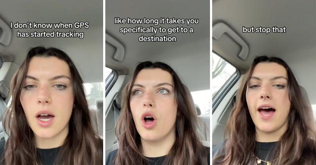 A woman explains how GPS time estimates changed