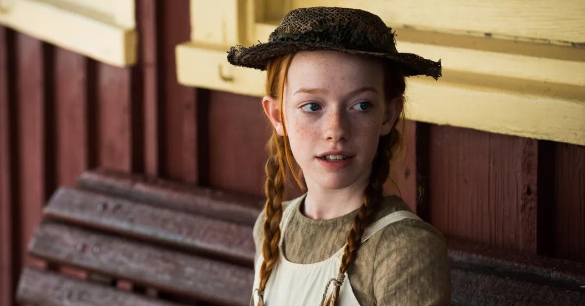 Anne Shirley in 'Anne with an E.'