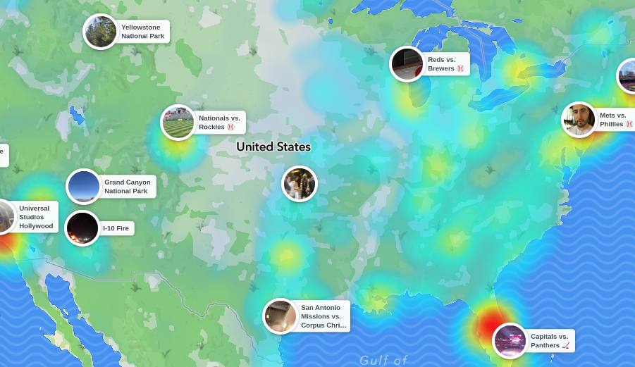 Snapchat Snap Map