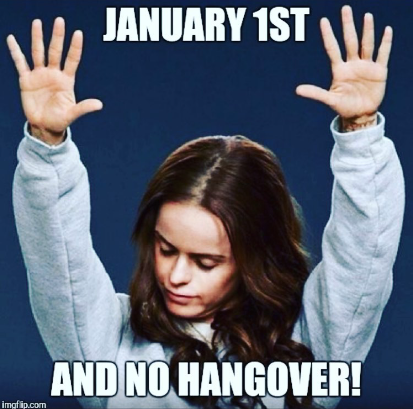 dry january meme