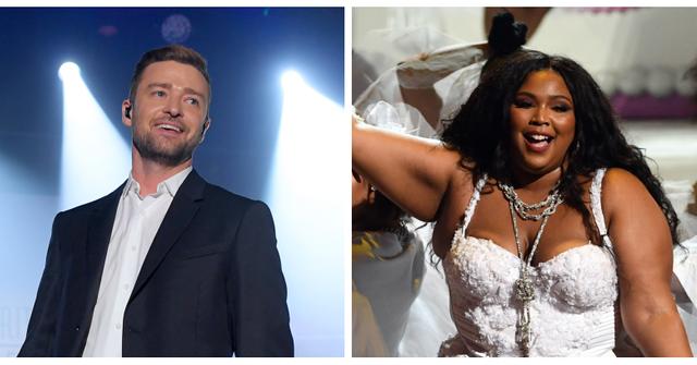 Justin Timberlake and Lizzo