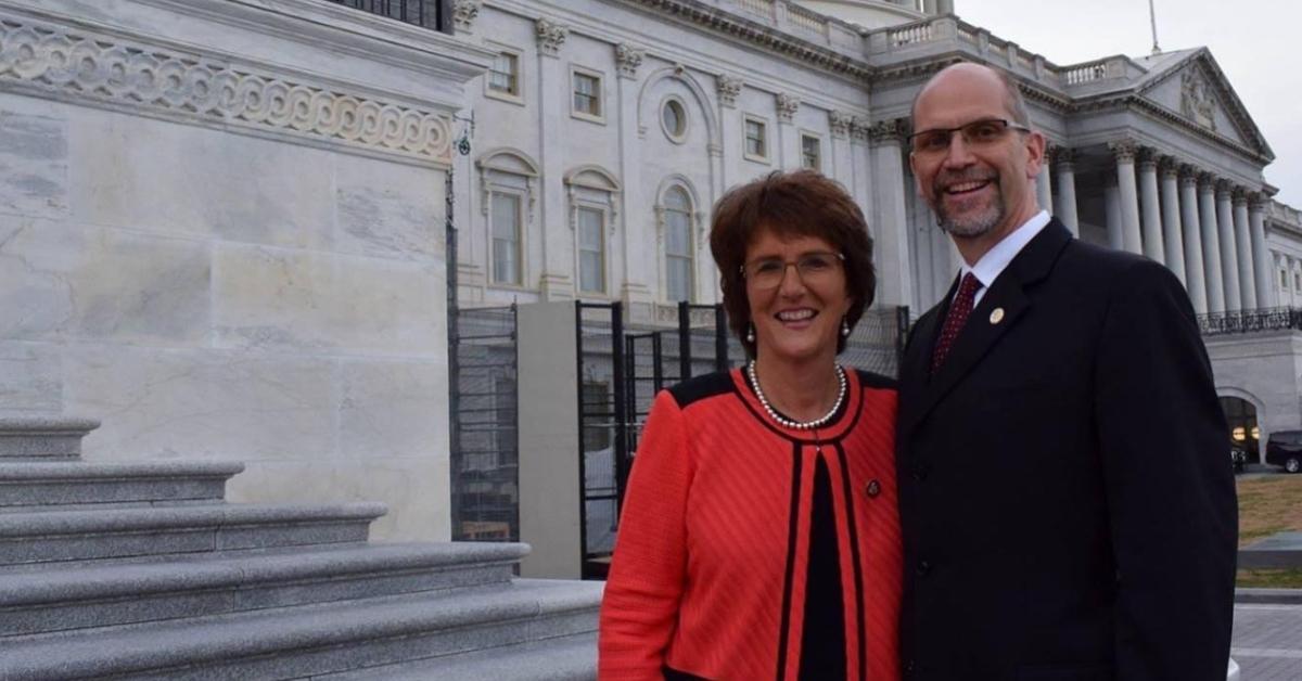 Congresswoman Jackie Walorski and her husband Dean Walorski