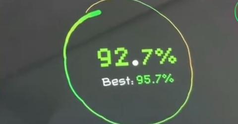 Perfect circle game.