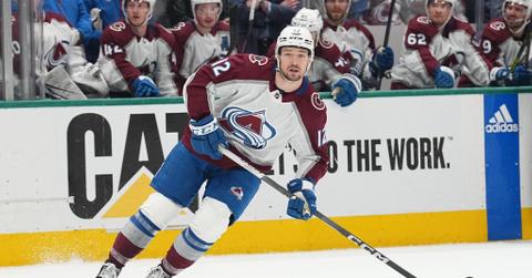 Ryan Johansen on the ice