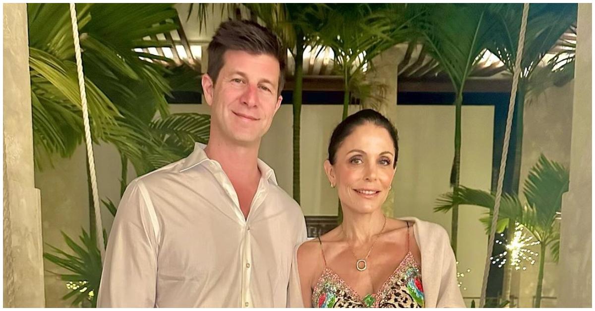 (l-r): Paul Bernon and Bethenny Frankel