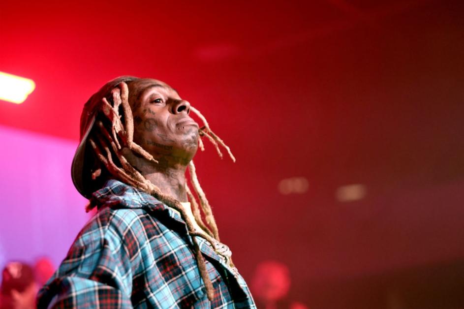 Lil Wayne performs onstage at the NBA 2K23 Launch Event