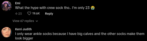 Only Millennials Wear Ankle Socks, TikToker Claims