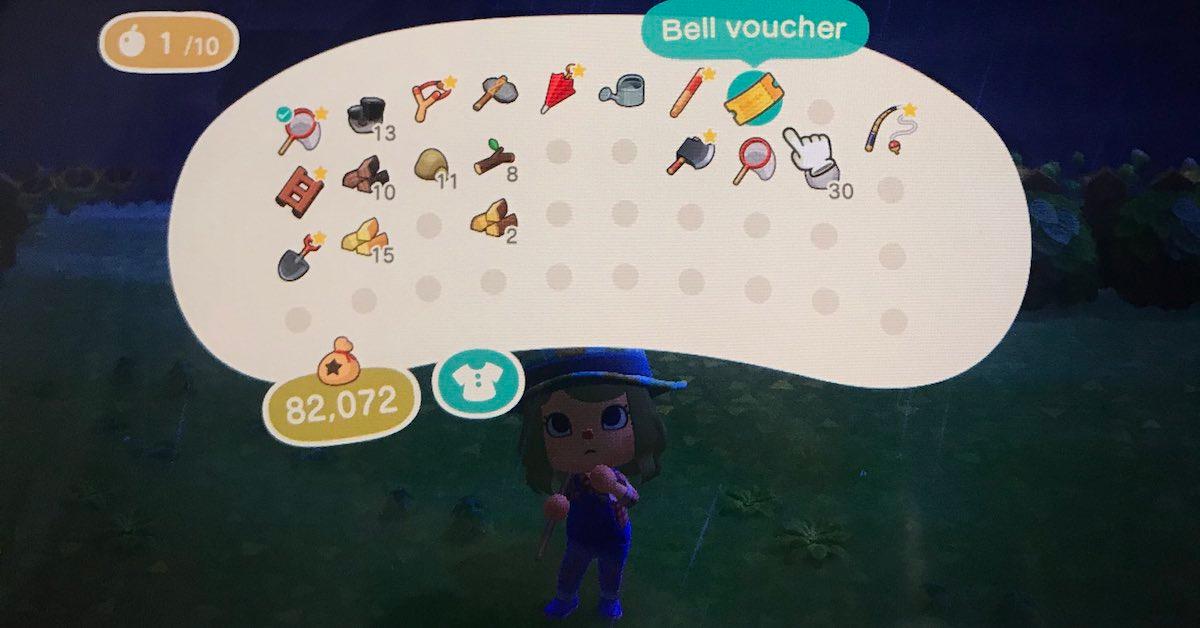 How to Use Bell Vouchers on Animal Crossing New Horizons