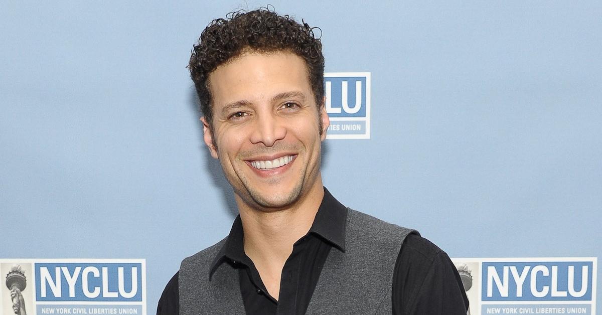 Justin Guarini on the red carpet for NYCLU's 12th Annual Benefit Concert: 