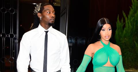 Offset and Cardi B are seen on September 13, 2023 in New York City.