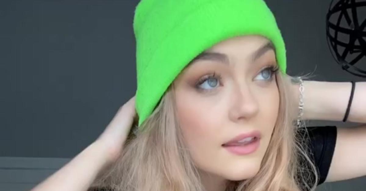 Girl on sale wearing beanie