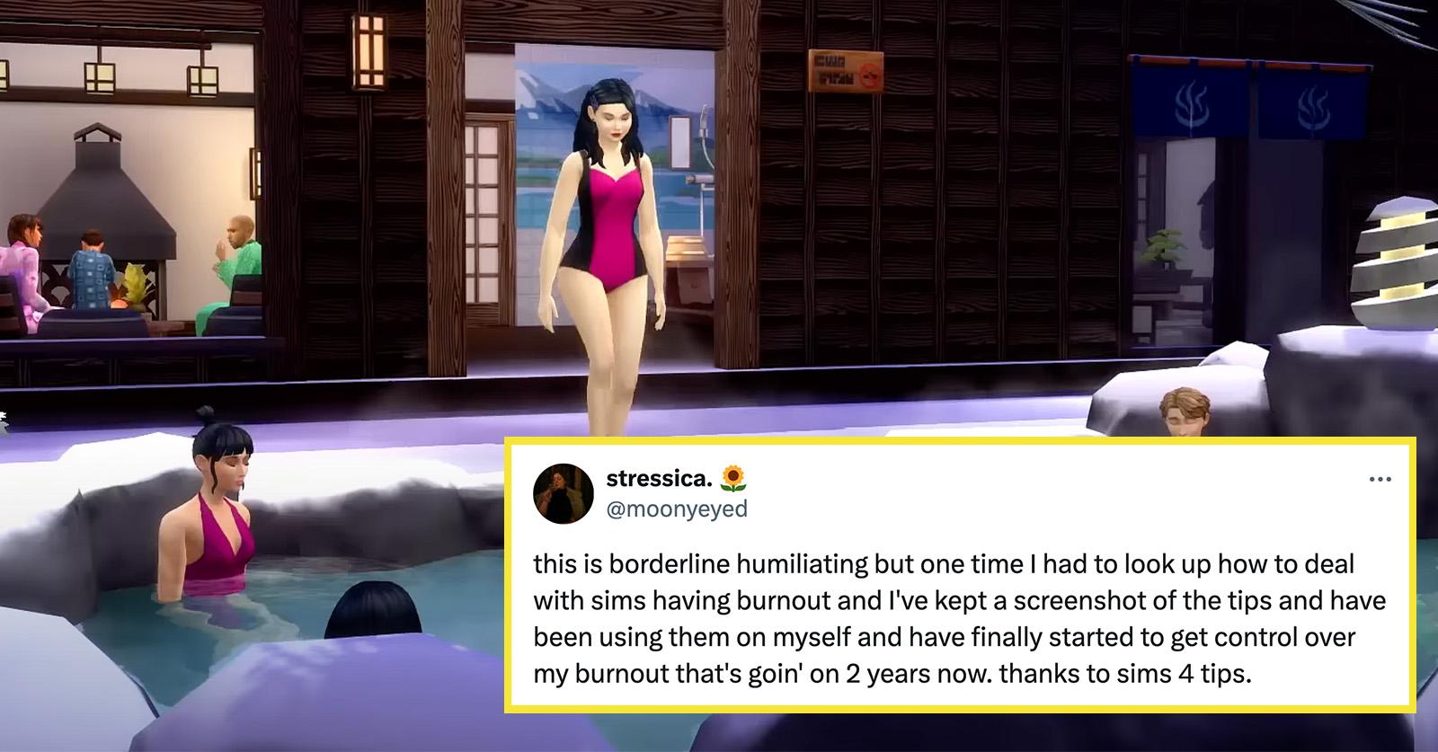 sims 4 burnout