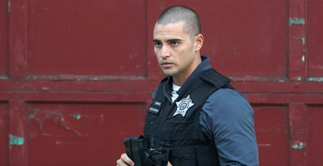 Benjamin Levy Aguilar as Officer Dante Torres on Chicago P.D. on NBC. 