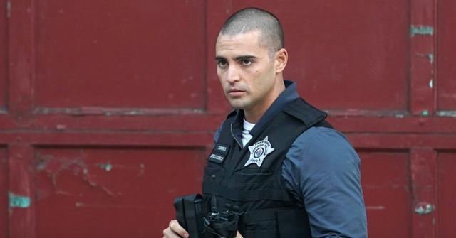 Benjamin Levy Aguilar as Officer Dante Torres on Chicago P.D. on NBC.