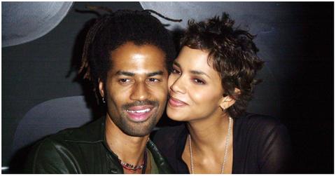 (l-r): Eric Benet and Halle Berry