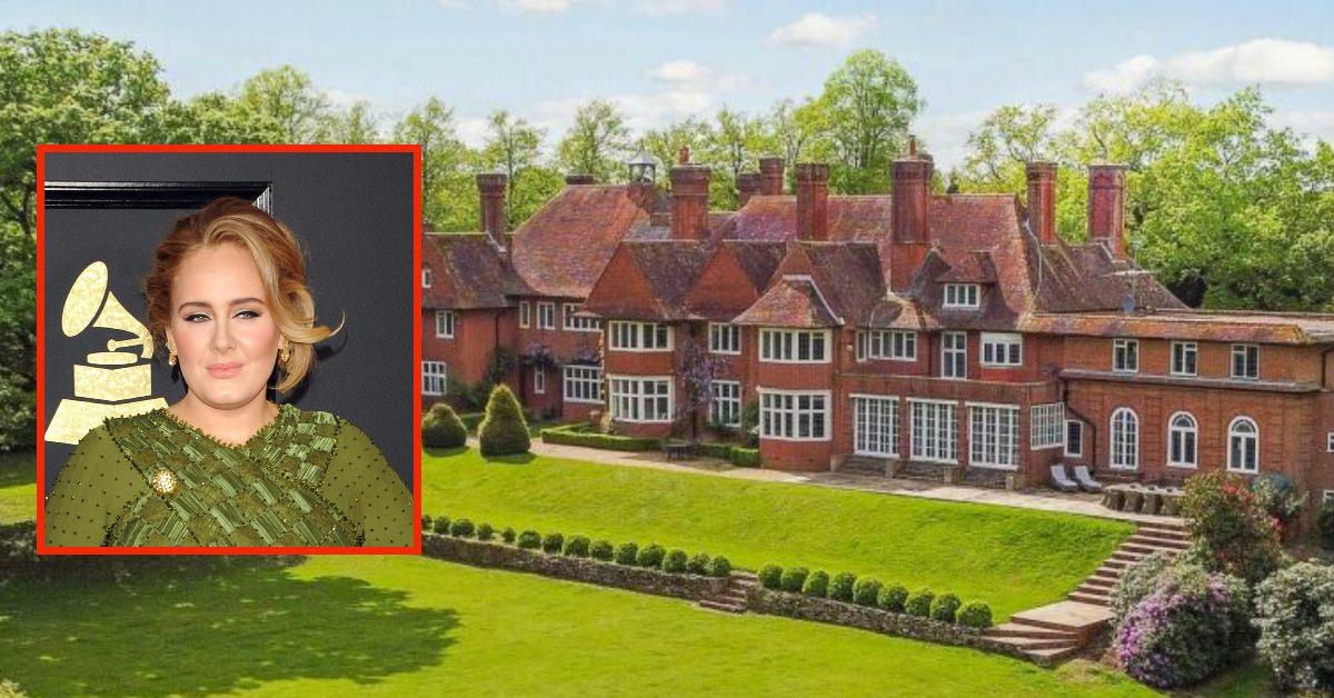 Inside the mansion Adele rented in 2012 that she claimed was "haunted."