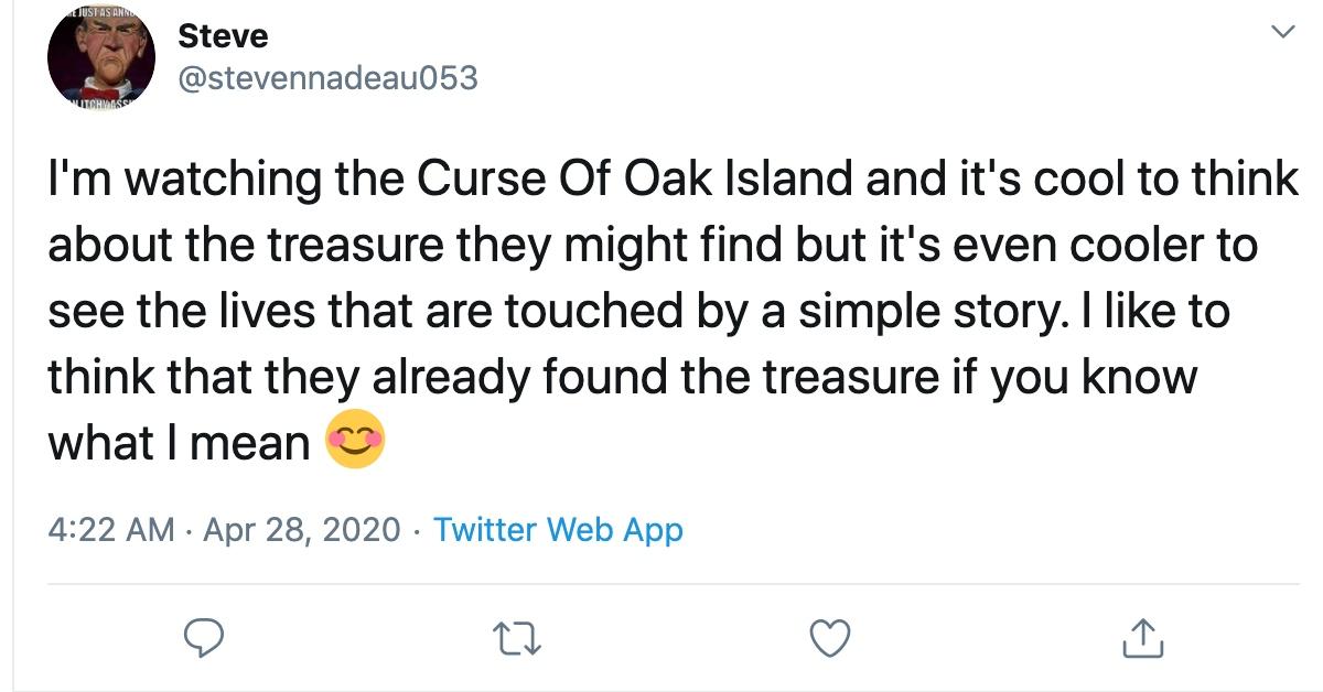 matty blake oak island explainer