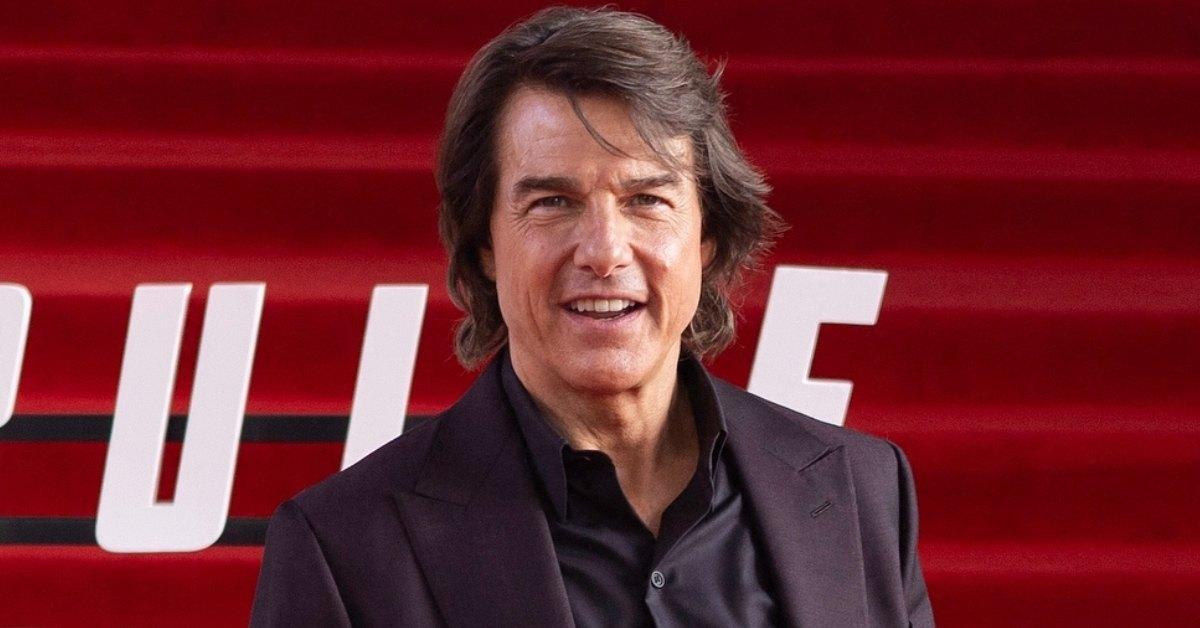 Tom Cruise at the 'Mission Impossible: The Final Reckoning' premiere.
