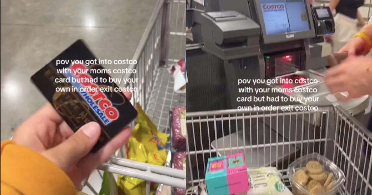 Costco membership card forced upon exit