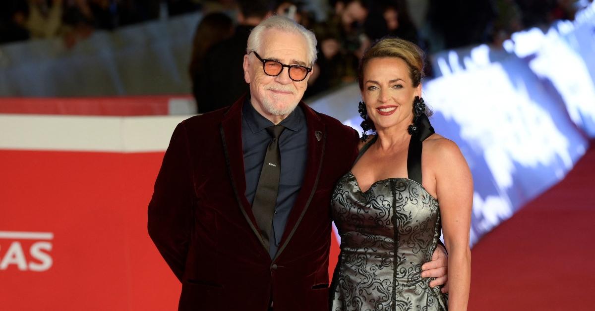 Brian Cox and his wife Nicole Cox