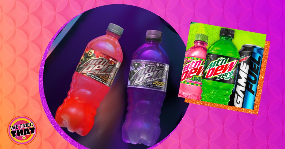 We Tried That: Mtn Dew Game Fuel Comes in Two Flavors