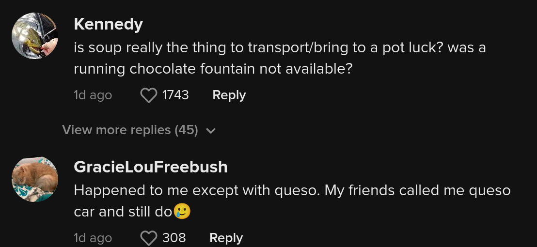 Woman’s Crock Pot Explodes in Car, Creating IRL Office Scene